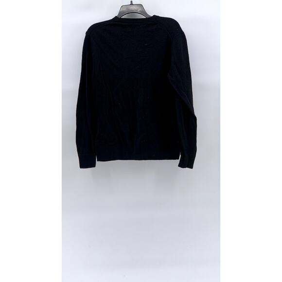 EVERLANE Women’s Black Classic Crewneck Cashmere Pullover Sweater SZ M - Picture 2 of 11